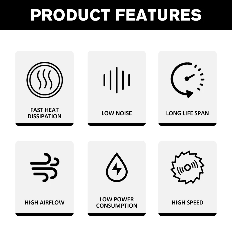 Radiator Cooling Fan for 4 Wheel ATV Kart Motocross Motorcycle