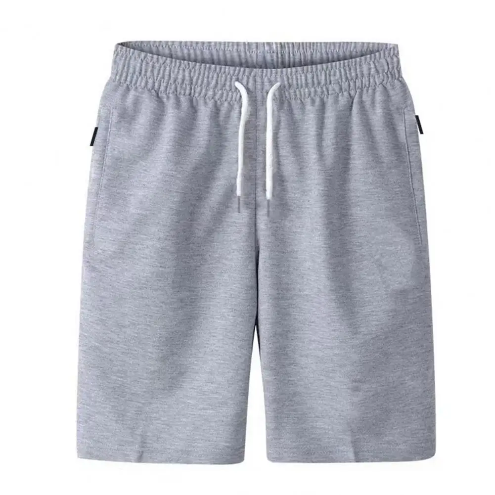 

Summer Cargo Shorts Elastic Waist Thin Loose Pockets Shorts Men Outwear