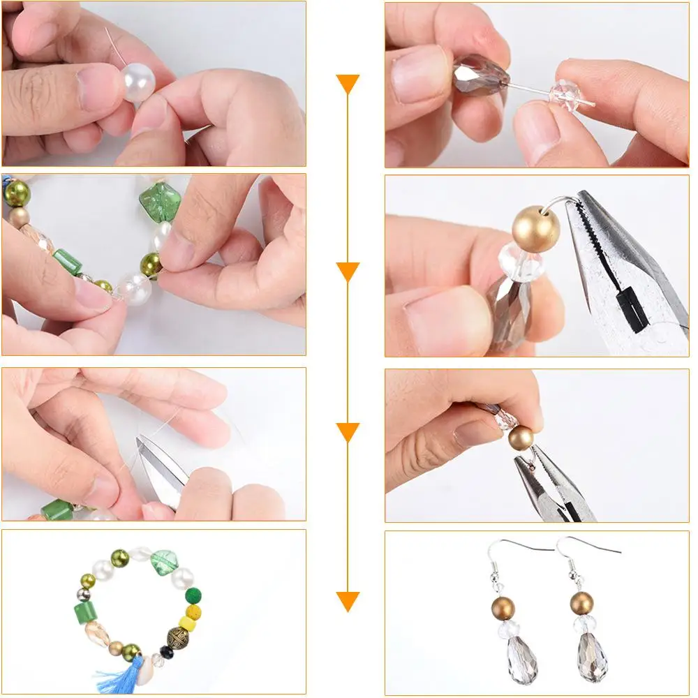 Kit 2300 Perline Natalizie Con Lettere – Per Creare Bracciali, Collane E Decorazioni Fai Da Te