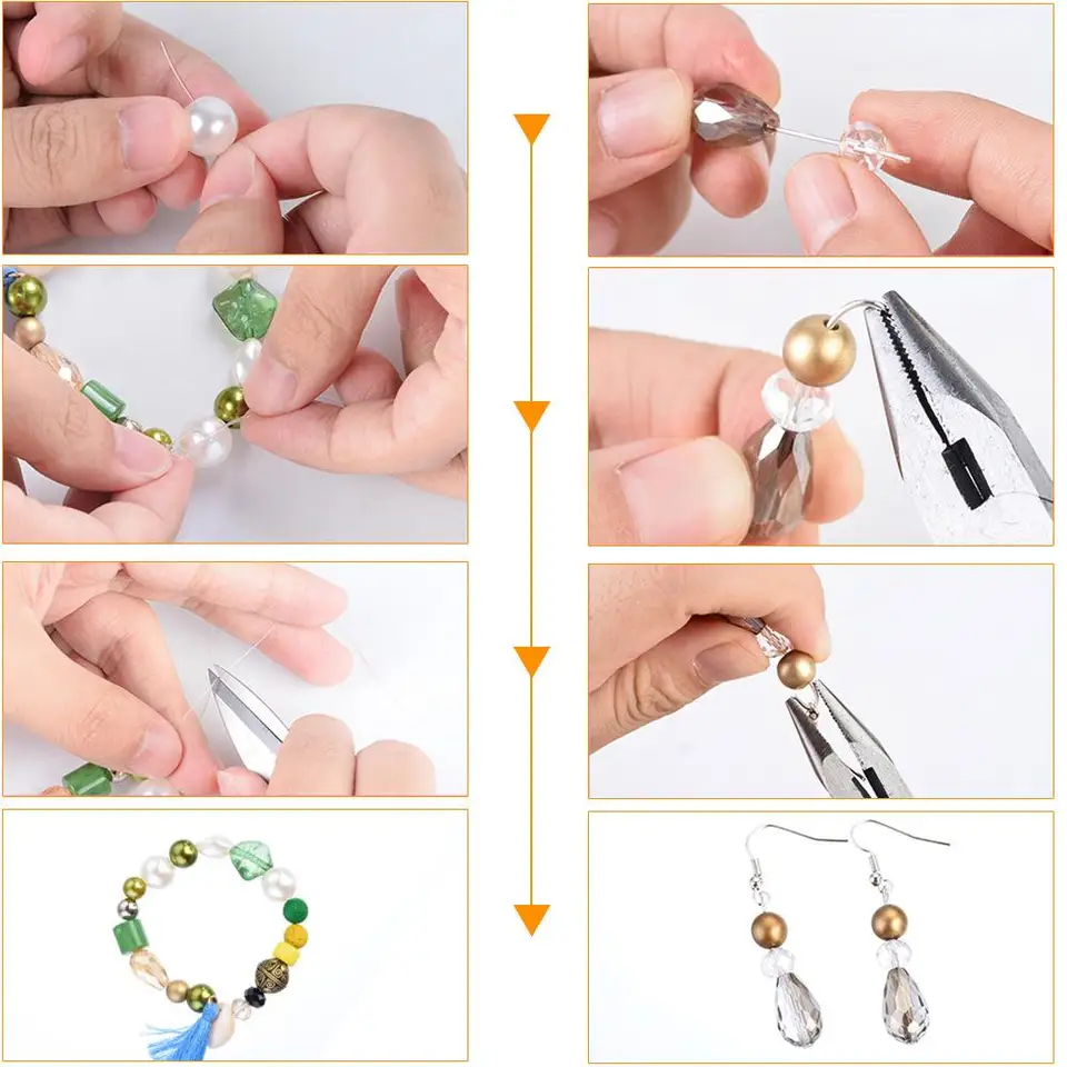 Kit DIY Broderie De Perles Pour Créer Une Broche Pissenlit, Fabrication De Bijoux, Marque Abris Art