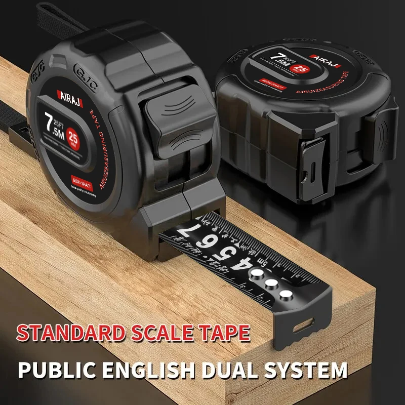 Tape measure 3/5/7.5M Tape Measure Digital High Precision Woodworking Special Thickened Wear-Resistant Household Measuring Tool