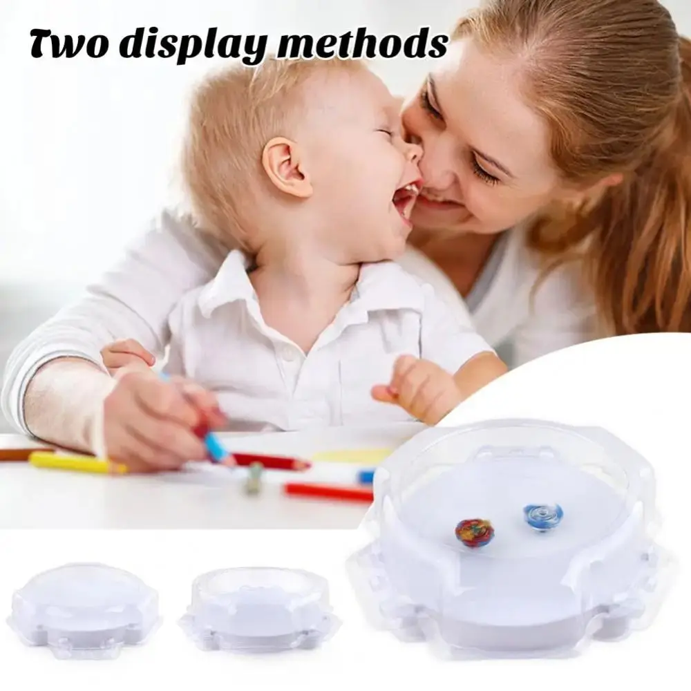 휴대용 대형 스피닝 탑 보드 화이트 스피닝 탑 경기장 내구성 있는 자이로 스피..