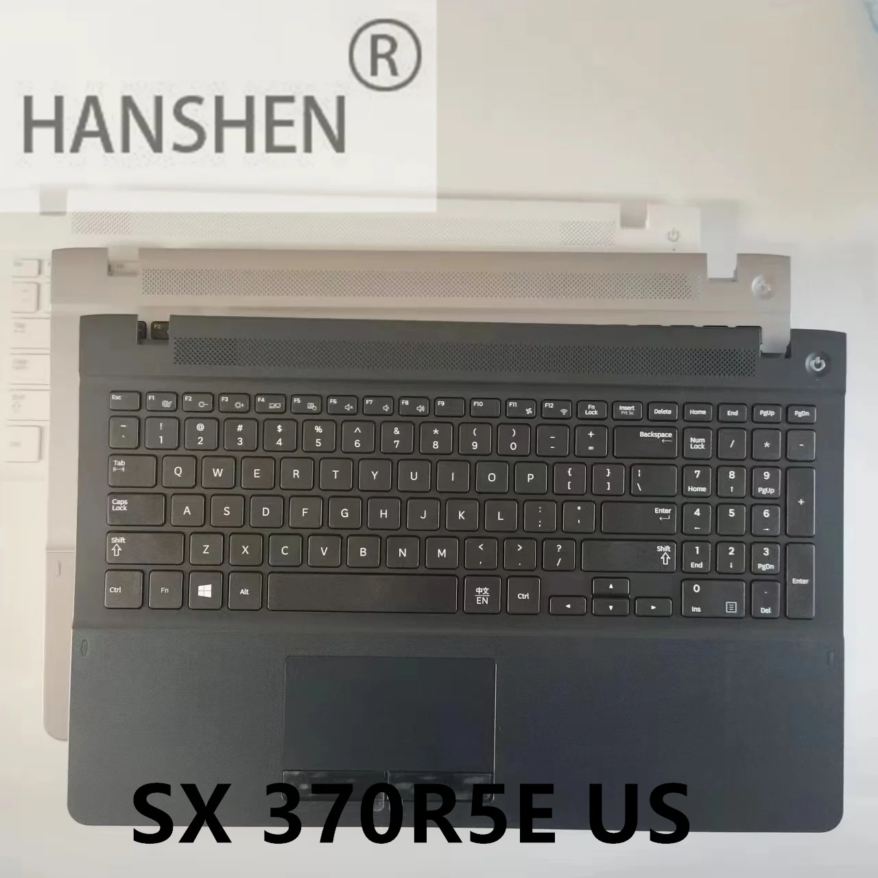 HANSHEN American Korean New keyboard FOR Samsung  370R5E 470R5E 450R5V 370R5V 450R5U 510R5E 450R5j  palmrest C shell