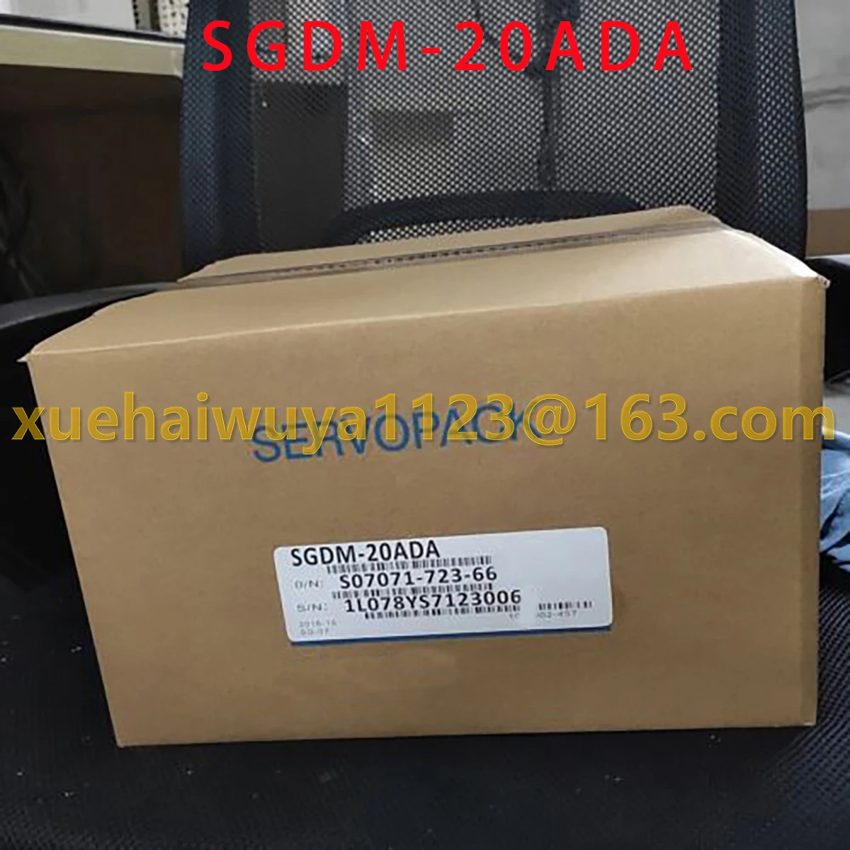 브란-오리지널 서보 드라이버 SGDM-20ADA