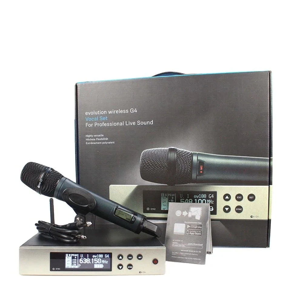 EW100 G4 EW135G4 오디오 UHF 무선 마이크 시스템 EW100G4 EW100 G4 핸드헬드 라펠 헤드폰 마이크