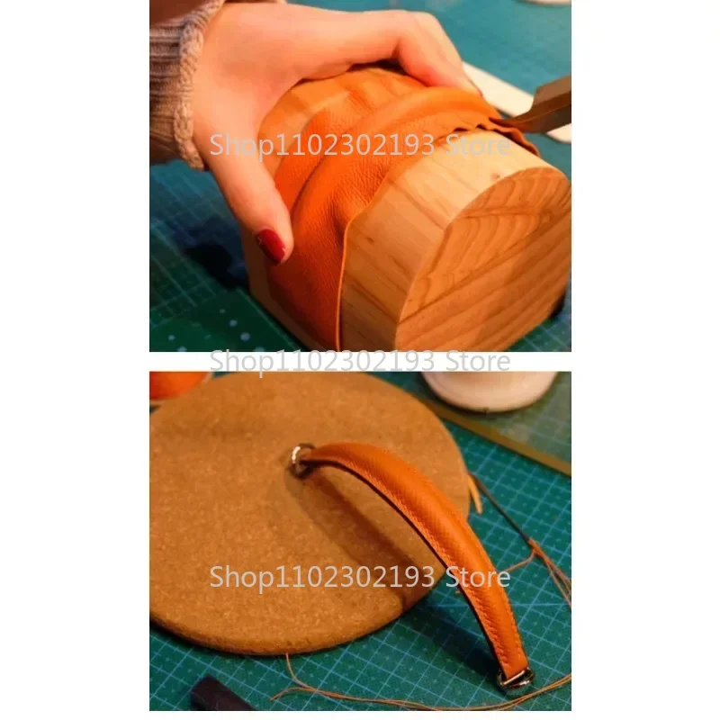 1pc Designer Leather Craft Bend Fixed Mold Glue Stitch Sewing Wood Hand Tool Accessories Corner Shaping Tool Leather Tools Leather Craft Tool Kit Leather Craft Tools Leather Craft Tool
