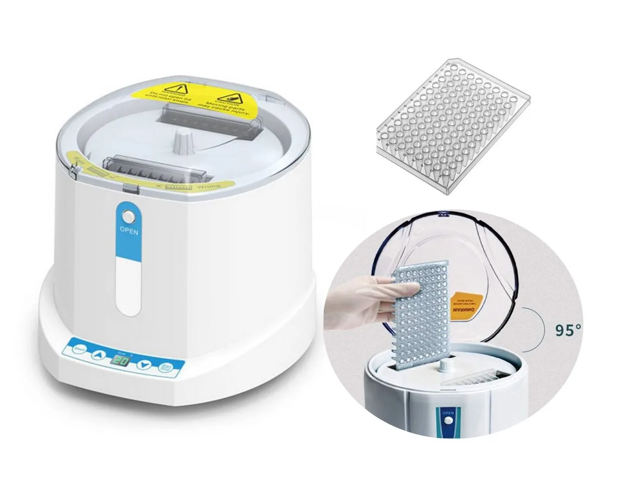 

96-hole Micro-plate PCR plates 2800rpm Low Speed Centrifuge TD4-M