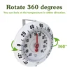 Window Thermometer, Plastic Window Thermometer, Outdoor Window Thermometer With Suction Cup, Thermometer For Home Outdoor, Home 4