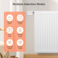 AVATTO Tuya 1-6PCS Zigbee TRV Radiator Actuator Valve Thermostatic Radiator Valve Temperature Controller For Alexa Google Home - Image 4