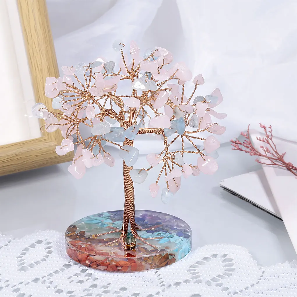 

Стильные кристаллы, камни, украшение для дерева, украшение для дома, элегантное украшение, изысканное украшение для дома