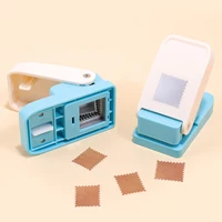 Rectangular Postage Stamp Punches Lever Action Puncher for Paper Crafting Scrapbooking DIY Projects Arts Crafts Supplies Scrapbo 6
