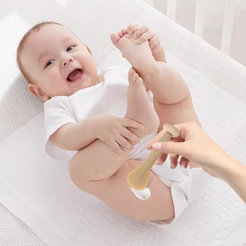 Diaper Cream Applicator Soft Diaper Cream Brush Baby Spatula For Flexible Paste Spatula Baby Bum Bab