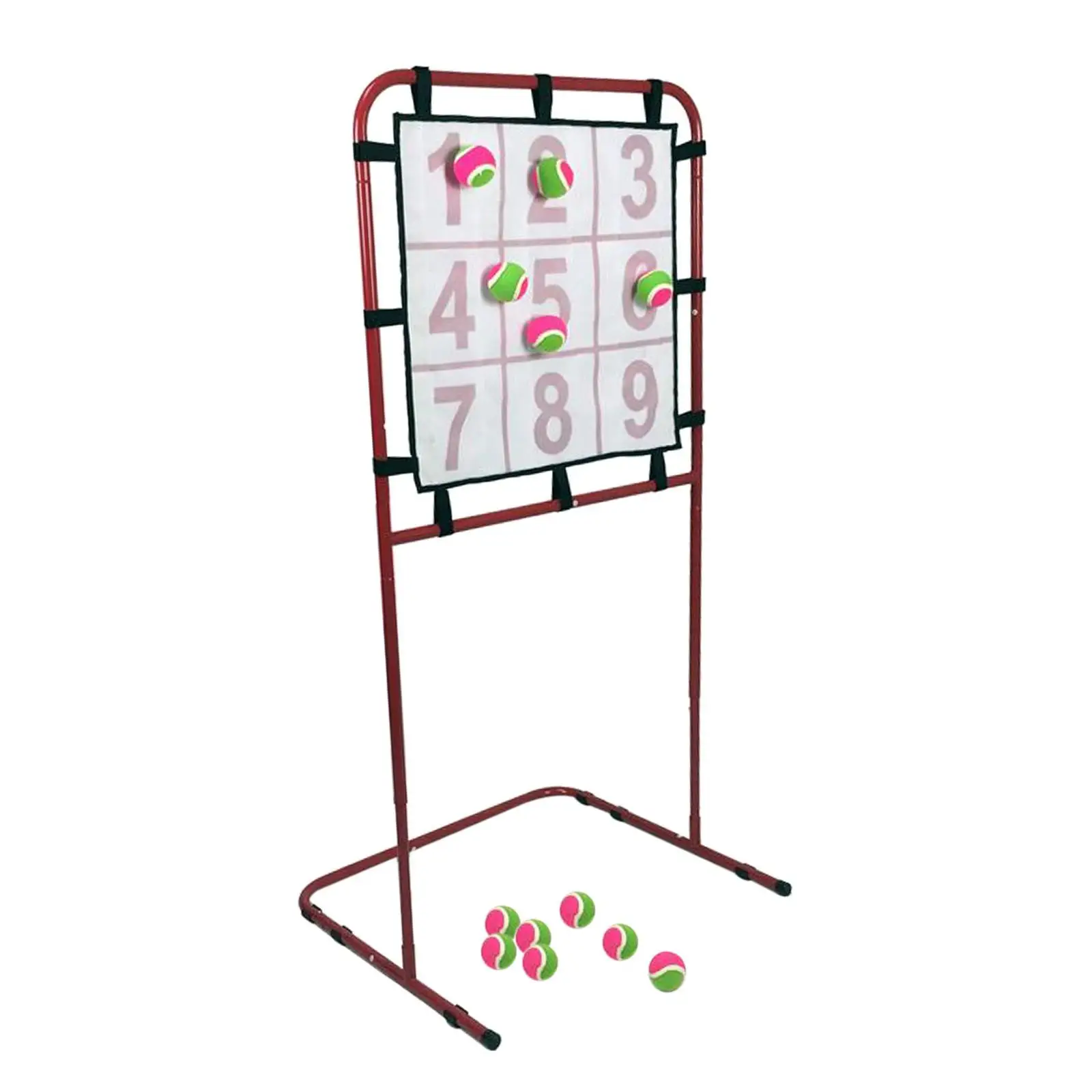 Softball Pitching Net Practice Throwing and Hitting Portable 9 Pocket for Baseball Softball Practice Hitting Batting Pitching Softball Pitching Net Practice Throwing and Hitting Portable 9 Pocket for Baseball Softball Practice Hitting Batting Pitching