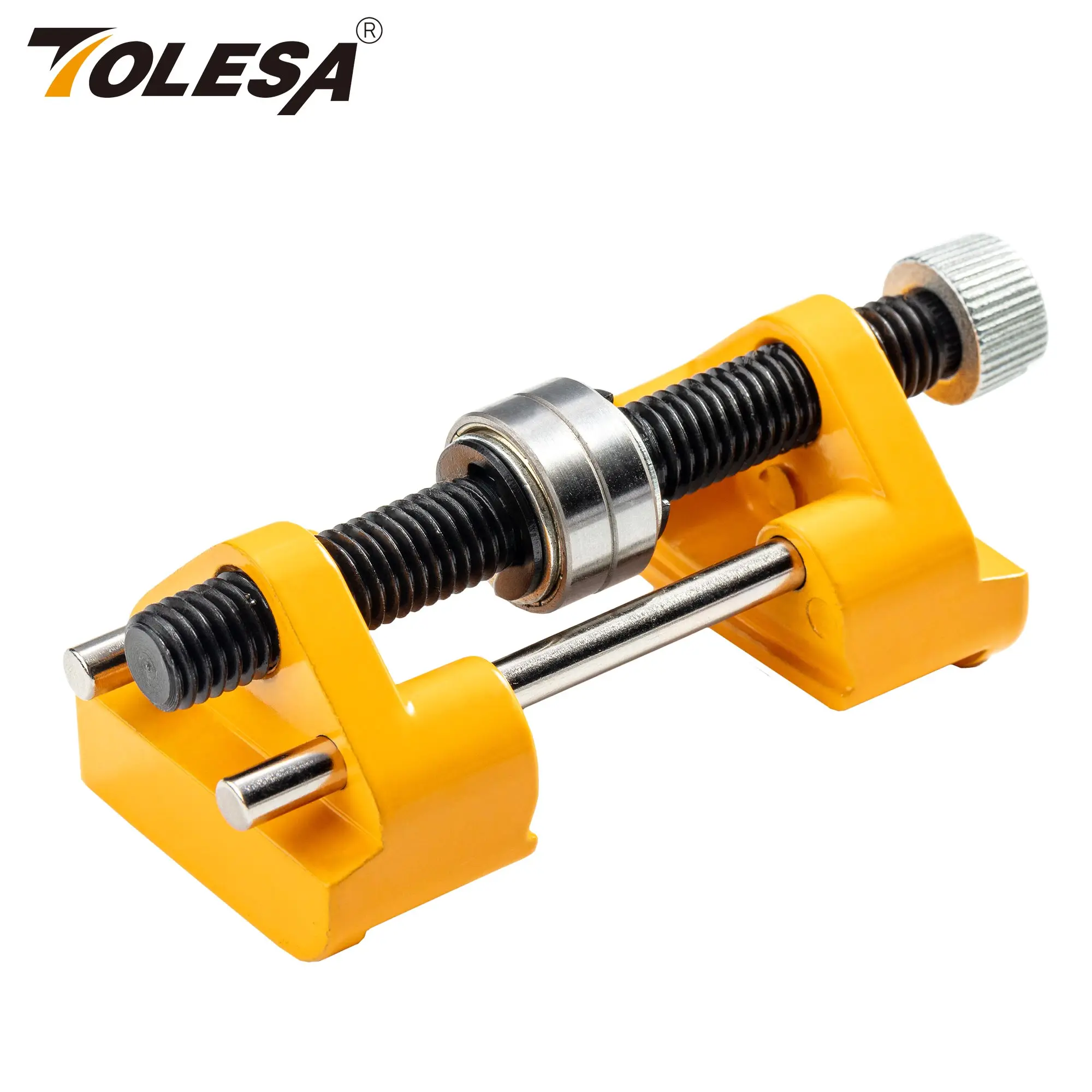 TOLESA Honing Guide Yellow for Wood Chisel Edge Sharpening Holder Bevelled Chisel Grinding Aid Knife Stainless Steel Sharpener