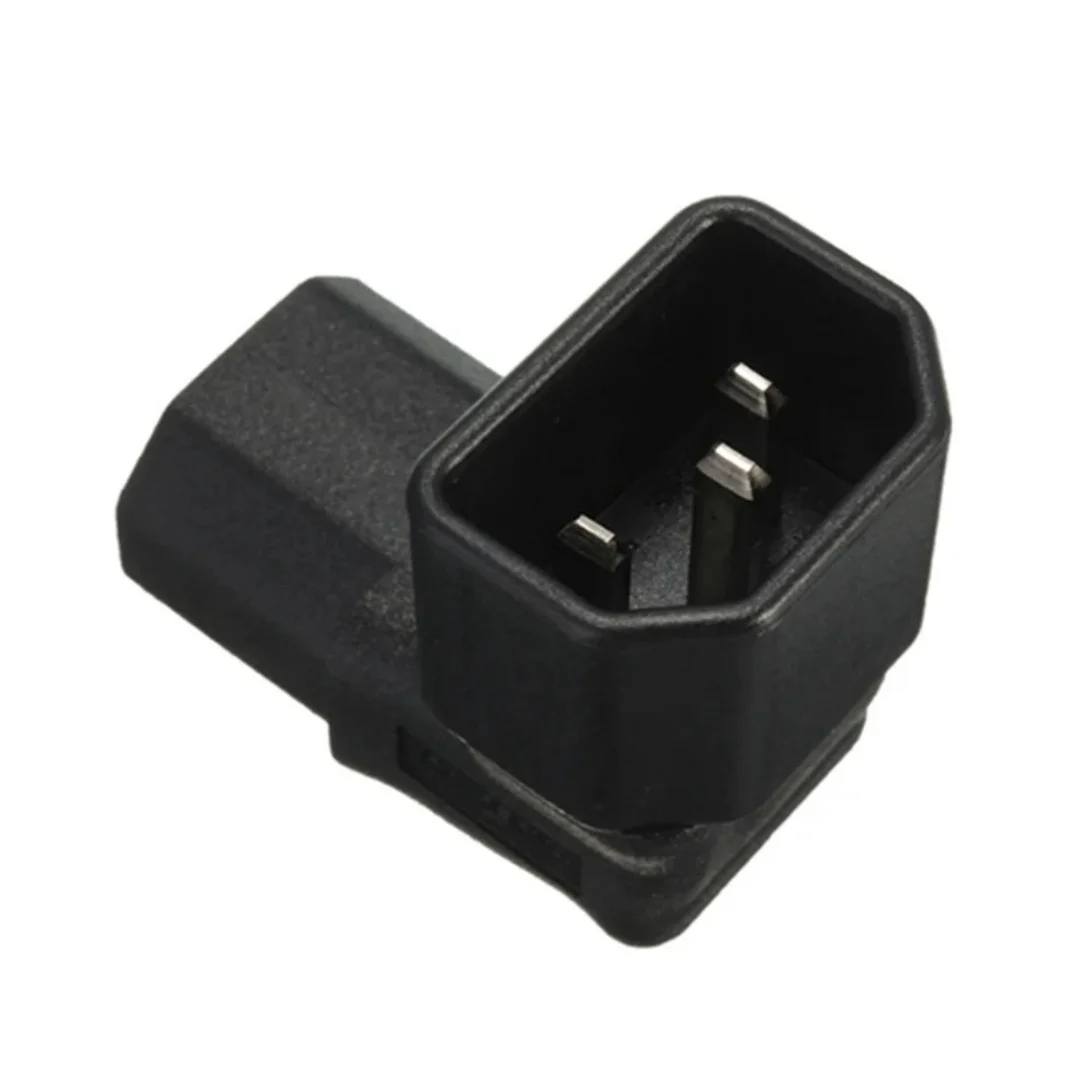 Right-Angle IEC 320 C14 to C13 AC Power Adapter