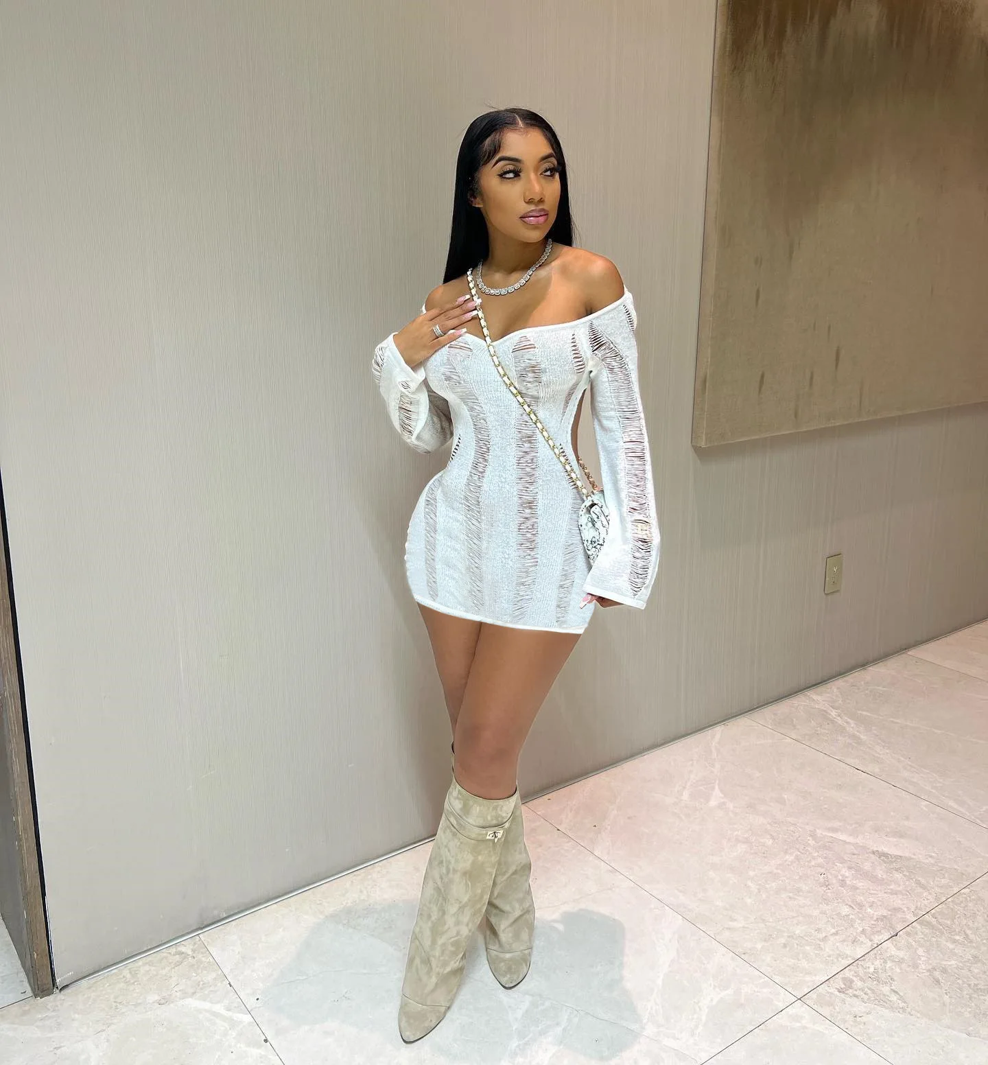 Trendy Dresses White Short Dress Fashion Nova Floral Girl Mini