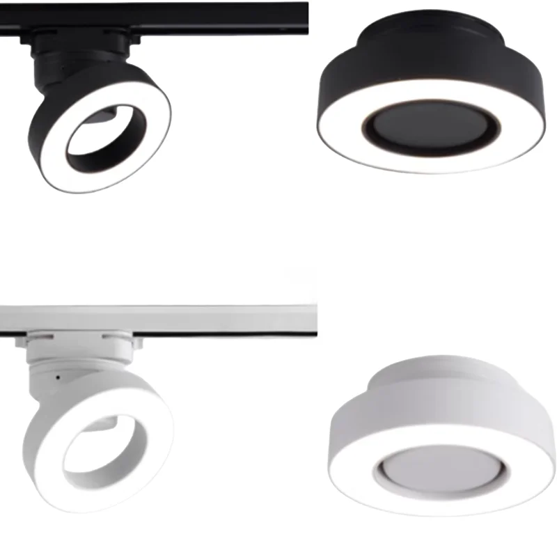 

Dimmable LED track light Folding ceiling light 10W/15W adjustable Angle home anti-glare bedroom background wall ceiling light
