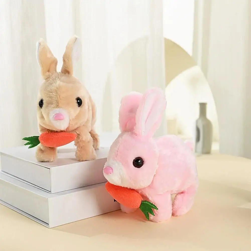 Puppy Rabbit Toy Walking Talking Plush Electric Music Toy Novelty Plush Children's Gifts-My Realistic Bunny Universal