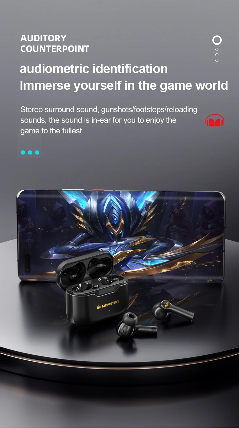 Monster XKT02 True Wireless Earphones description image 10