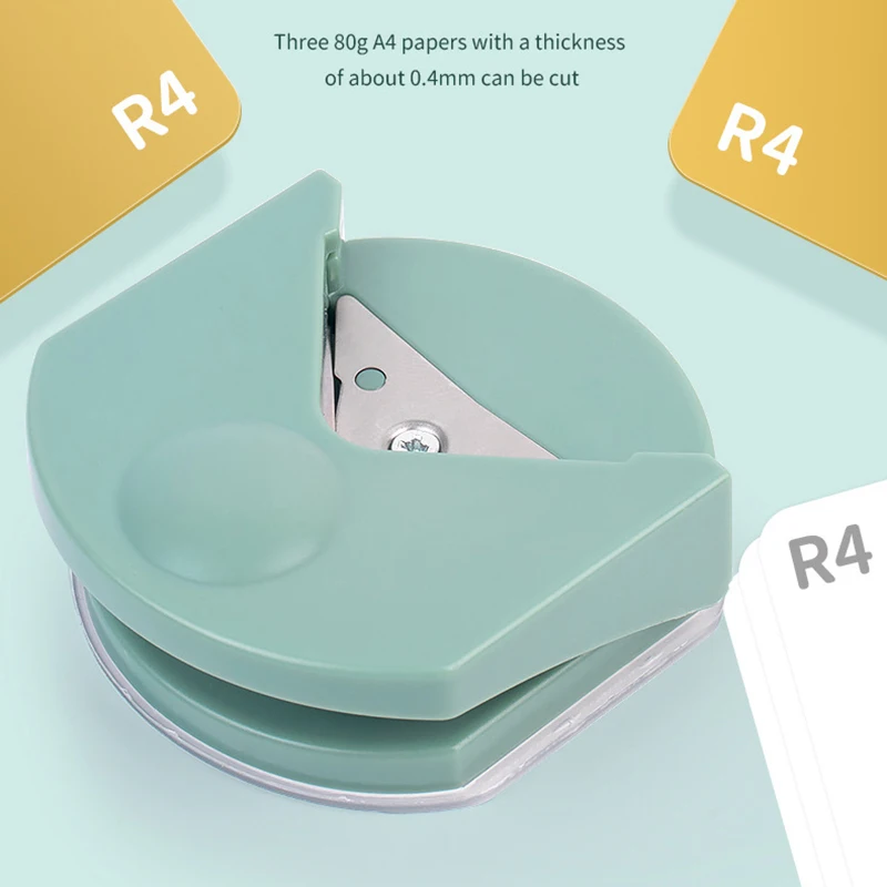 Mini Portable Corner Rounder Paper Trimmer Punch DIY Paper Card Photo Cutting Supplies Office Cutting Corner Photo Card Trimmer