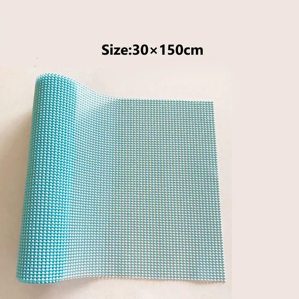 다목적 미끄럼 방지 그립 매트, PVC 테이블 탑 캐비닛 식기 라이너 서랍 쿠션, 가정용 주방 자동차 용품, 30 × 150cm