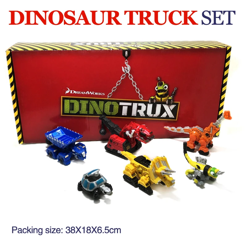 For Dinotrux Dinosaur Truck Removable Dinosaur Toy Car Mini Models New