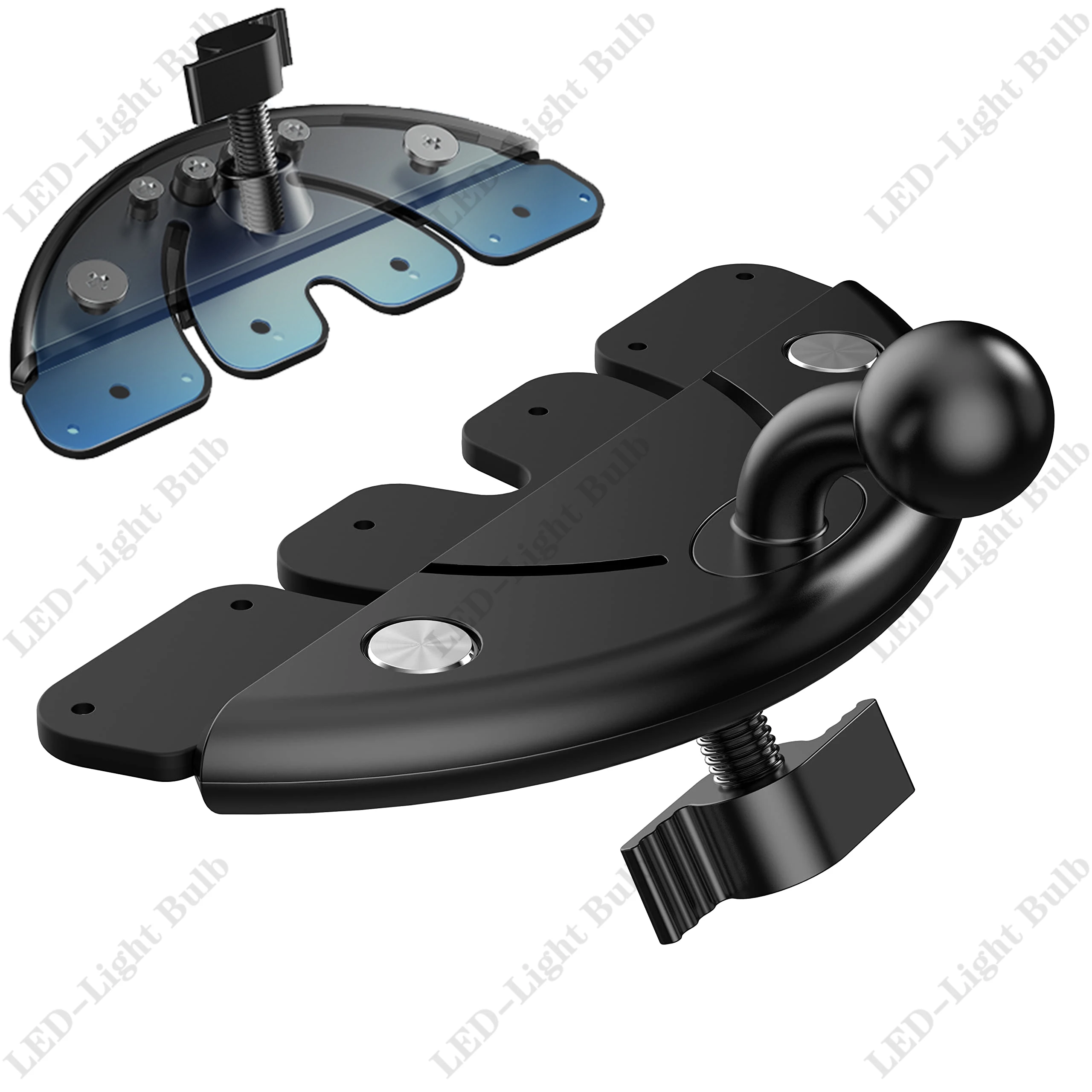 Car CD Slot Mobile Phone Holder Accessories 17mm Ball Head Base for Car