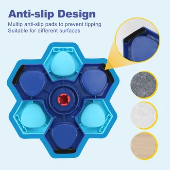 Four-layer pet dog cat feeder Educational pet toy Rotary turntable training foraging toy pet supplies 6