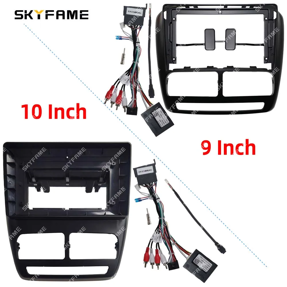 Skyfame Car Frame Fascia Adapter Canbus Box Decoder Android Radio Dash Fitting Panel Kit Per Fiat Doblo Opel Combo Tour