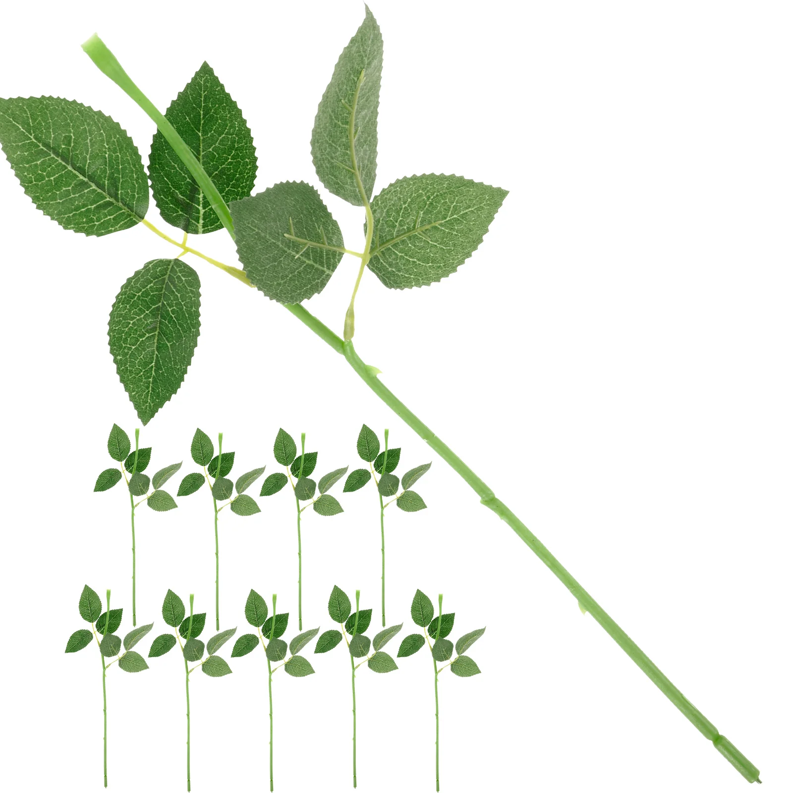 

Artificial Flower Pole Stems Plastic DIY Supplies for Garden Fake Floral Making