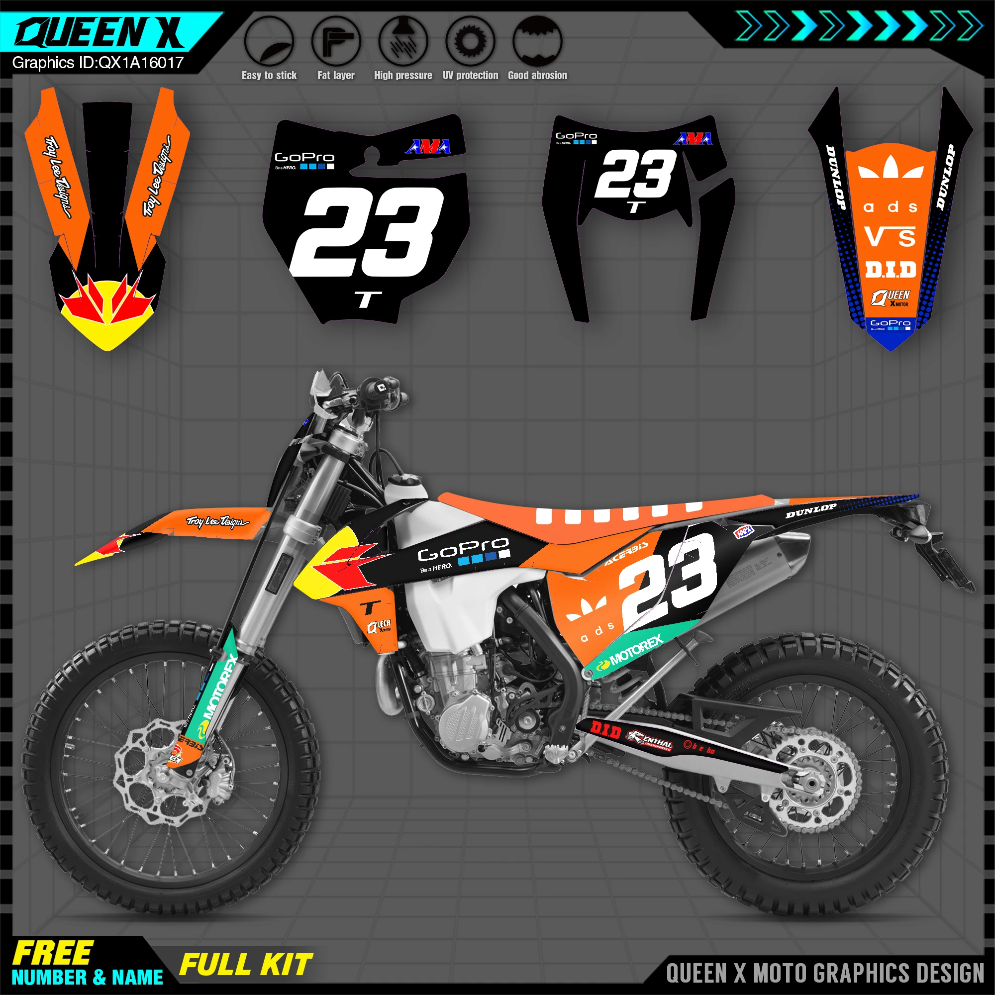 KTM デカール ステッカー グラフィックキット | www.jarussi.com.br