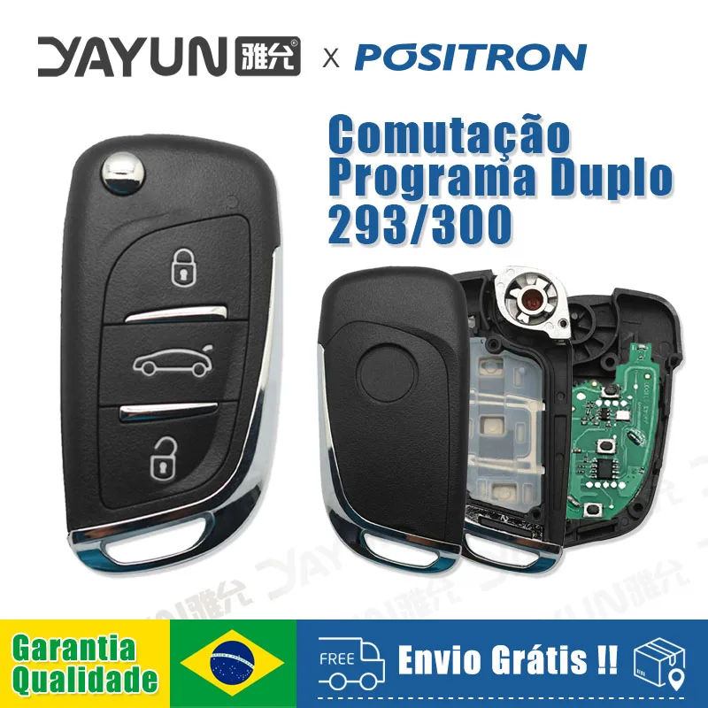 

YAYUN Modified Flip Car Key KD-B11 Positron Flex Alarm Buttons New and Old Line Ate 293 300 330 360 Free Shipping