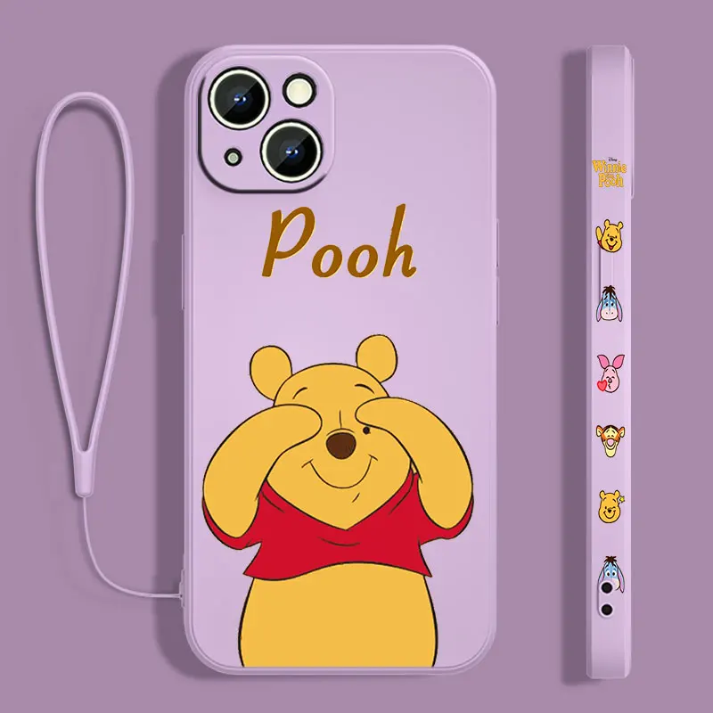 Winnie The Pooh Disney Phone Case For Apple iPhone 15 14 13