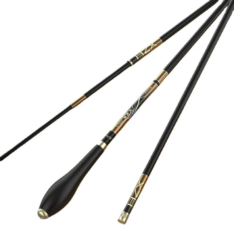 37/28/19 Tune Ultralight SuperHard Crucian Hand Fishing Rod 2.7m-7.2m High Carbon Taiwan Fishing Rod Vara De Pesca
