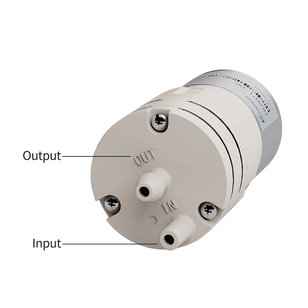 Kamoer 1L/min HDVP1 다이어프램 진공 펌프 12V 24V DC 모터 공기 펌프, 음압 흡입 다이어프램 펌프