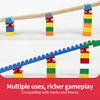Wooden Track Accessories Adapter Wooden Train Track Adapter Connector Compatible with Wooden Railway Train Tracks 3