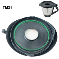 Couvercle de pot hermétique avec anneau d'étanchéité, couvercle de remplacement pour pot de mélange compatible avec le robot culinaire Thermomix TM31, accessoires de cuisine 2