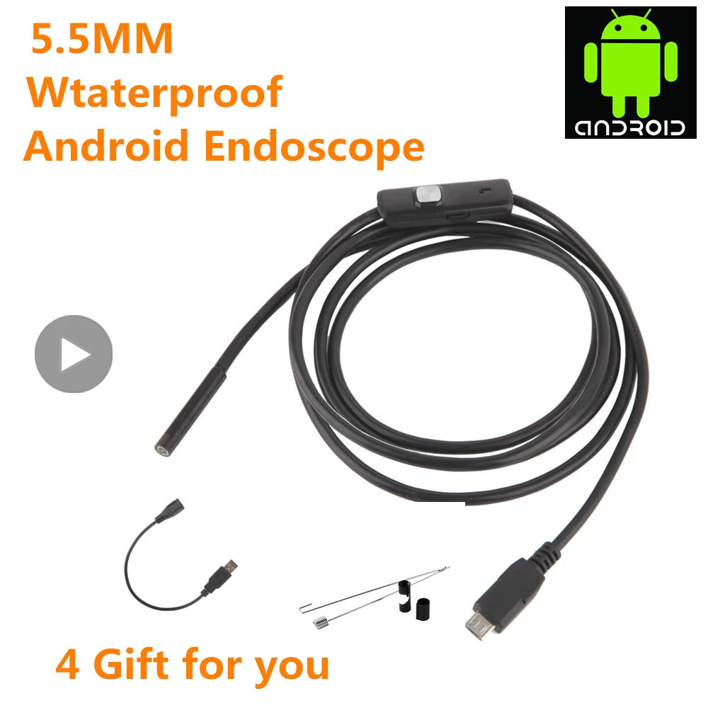 EndoscopicCameraEndoscopeForAndroidCellPhoneMobileSmartphone