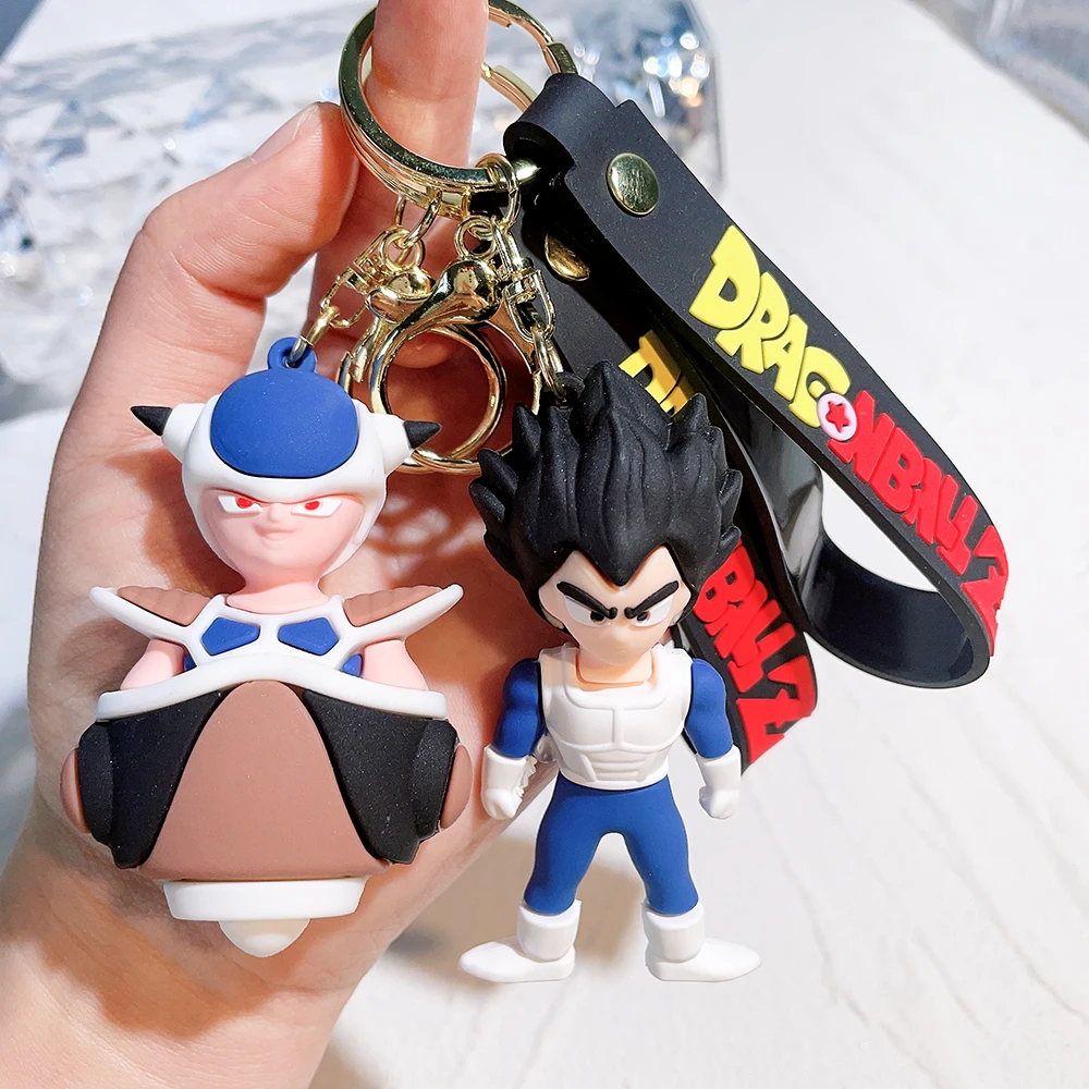 Anime Dragon Ball Keychain Fashion Jewelry Son Goku Vegeta