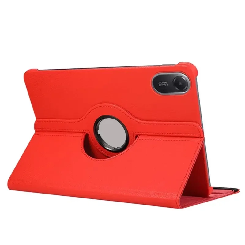 360° Rotating Smart Flip Stand PU Leather Tablet Cover - 11 Inch