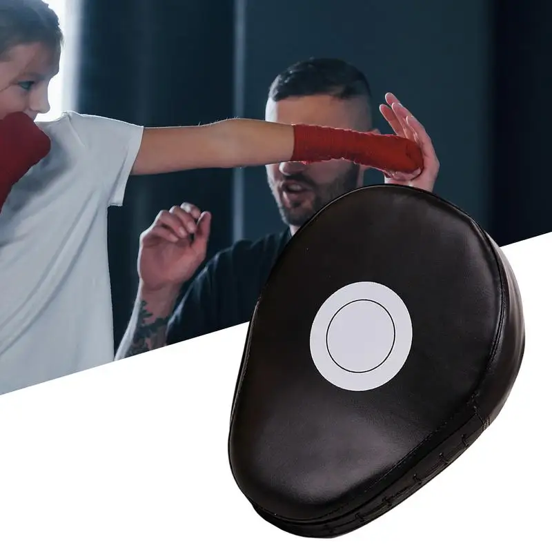 Kick Boxing Gloves Pad Punch Target Bag Men MMA PU Karate Muay Thai Free Fight Sanda Boxing Gear Kids Equipment Target Adjustabl