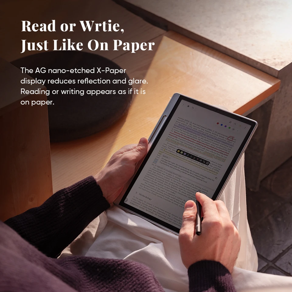 XPPen E-Book-Reader Android 14 Magic Pad 3-in-1 Notiz-Tinte Papier Light & Nature Farben 90Hz Bildwiederholfrequenz_voghion.com