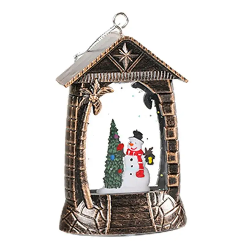 

Снежный шар, Рождественские огни, вращающийся Рождественский снегошар, освещение, свертывающий Снежный шар, фонарь для рождества, дома, гостиной