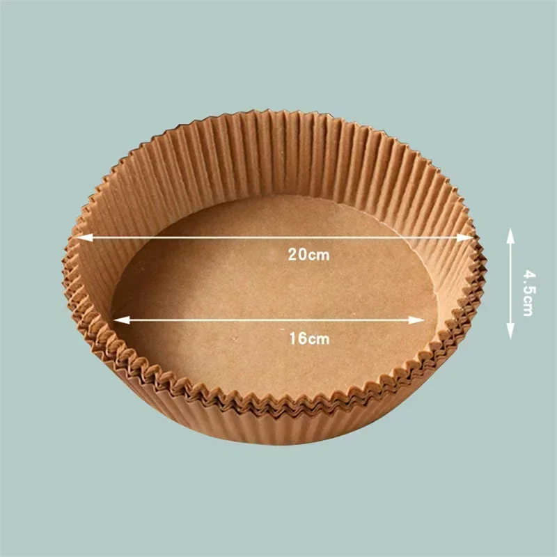 Kitchen Supplies Food Grade Air Fryer Oven Specific Silicone Oil Paper Pad Household Specific Frying Baking Oils Absorption Tray