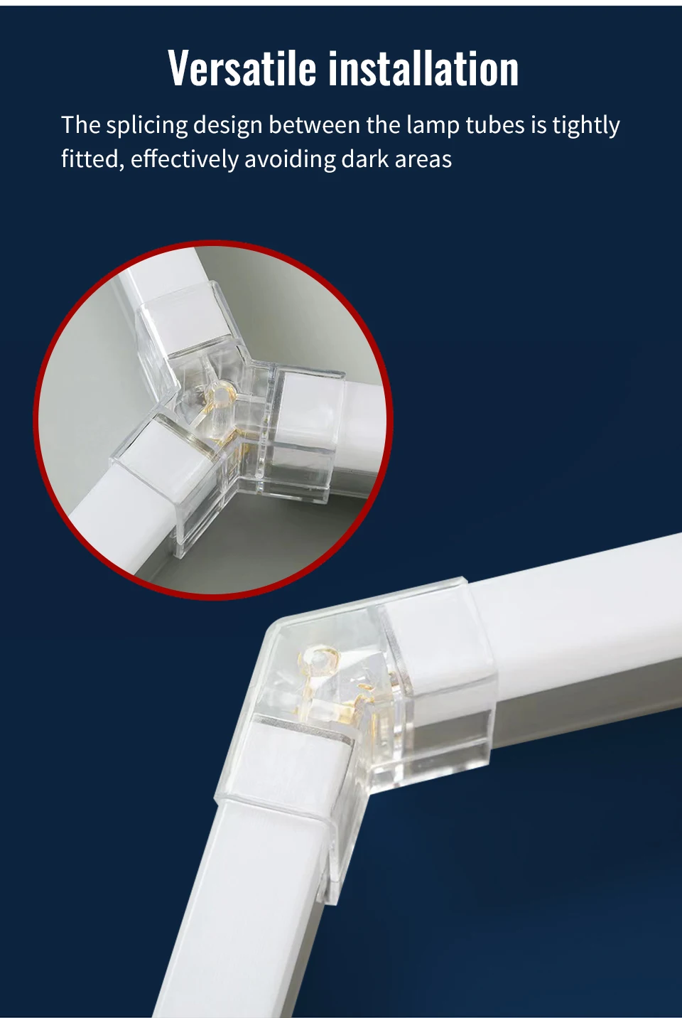 Description Picture 5 of itemHexagon Garage Light LED Cutomized Detailing Ceiling AC85-265V Hexagon Garage Light For Showroom Workshop Barber DIY Accessories
