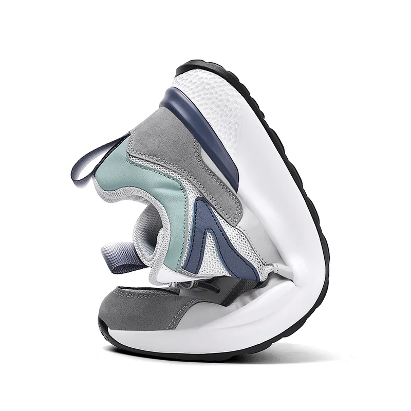 Herren-Arbeits-Industrie-Sneaker, Sport-Laufschuhe, rutschfest, für drinnen und draußen, atmungsaktive Arbeits-Turnschuhe_voghion.com