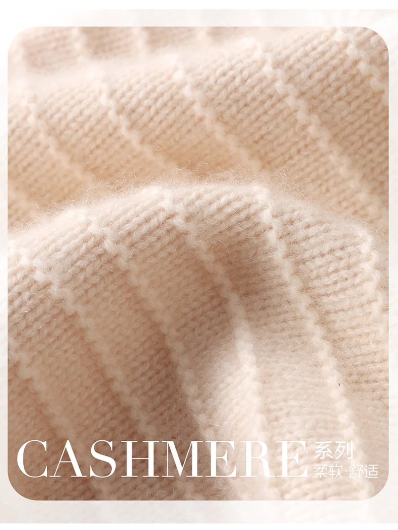 Herbst Winter 100 % Kaschmir Strickmütze Schal Combo für Frauen Gehörschutz Fake Kragen Warm gestrickt Halswärmer Schal mit Kapuze – Detail 10
