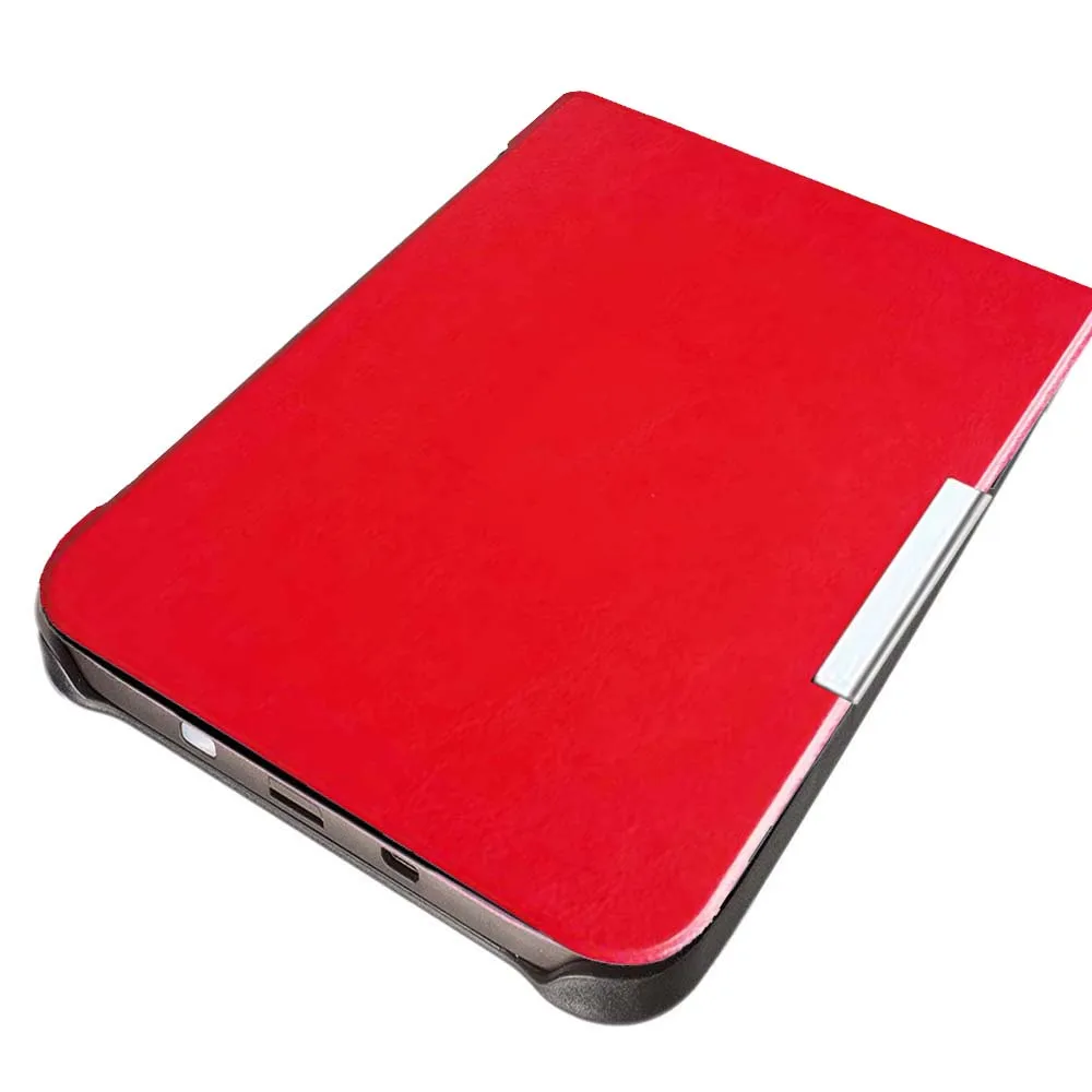 Estojo Fino para 7.8 Pocketbook 740 740 Pro 740 Cor Ereader-premium Couro Escudo Capa Traseira com Sono Automático Wake Mais Proteger Filme - Imagem 5
