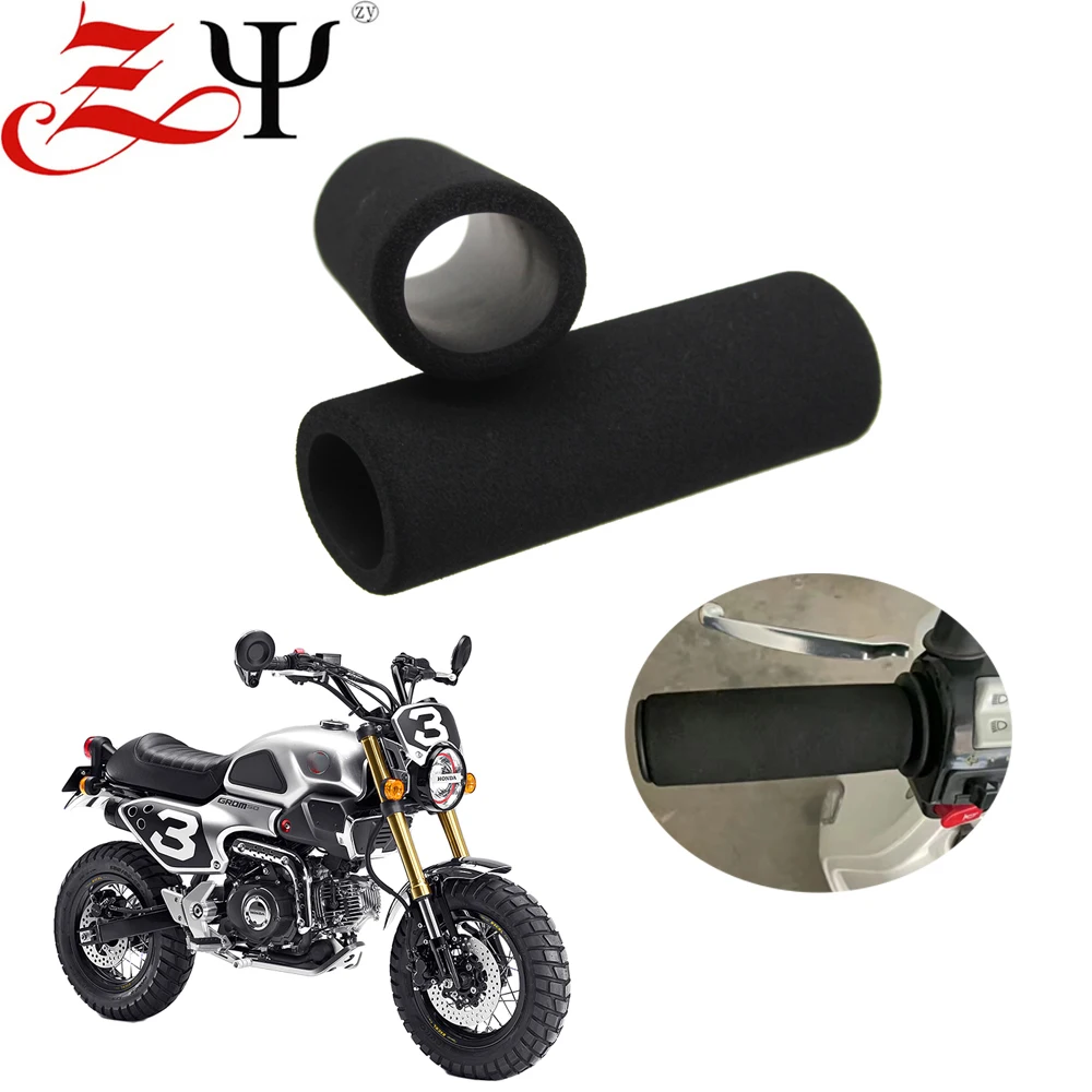 

Universal 22mm Motorcycle Handlebar Foam Hand Grips Sponge Gloves Lever Cover For Honda MSX125 GROM MSX 125 MONKEY125