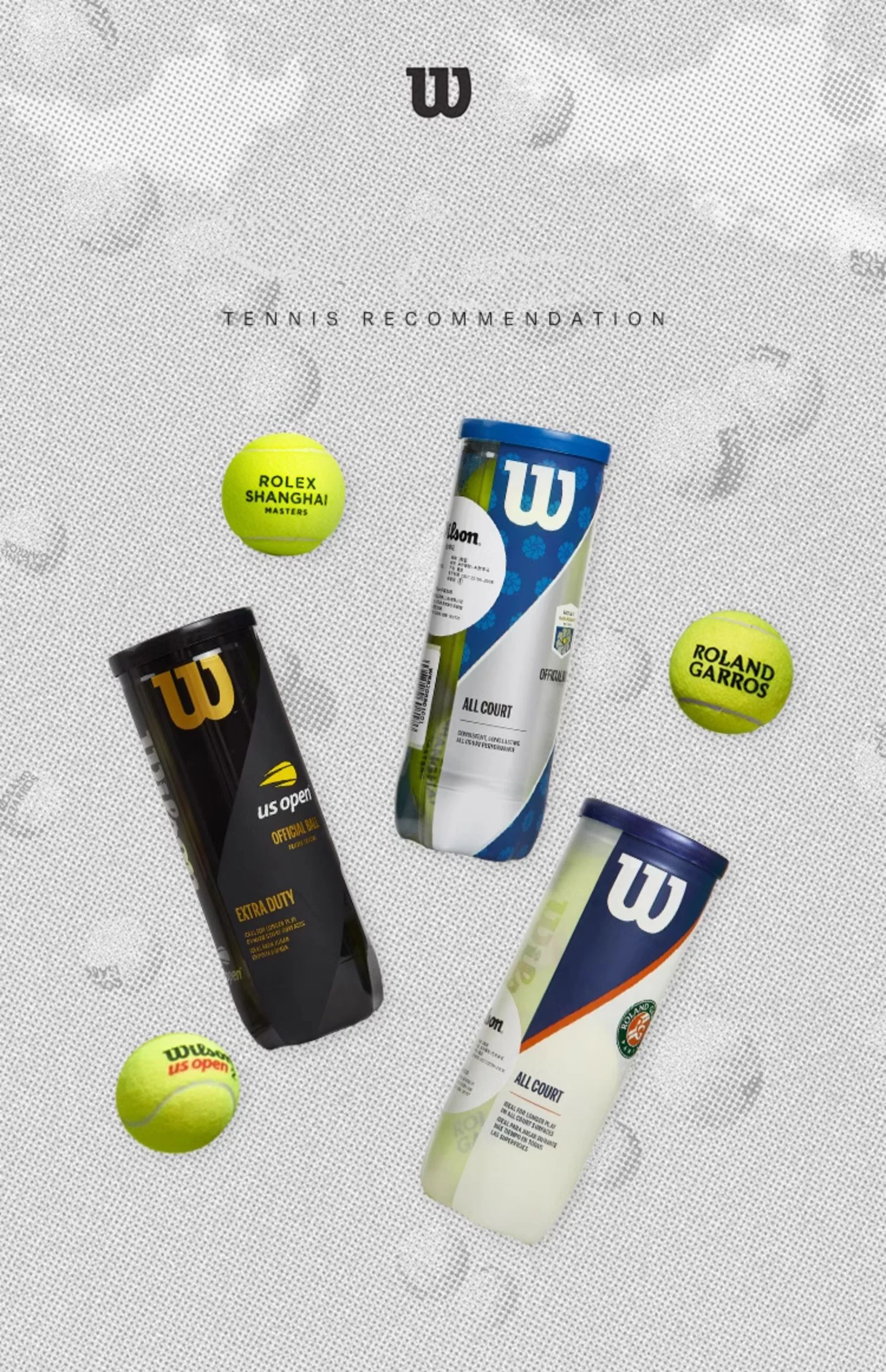 Description Picture 2 of itemWILSON Professional Tennis Training Ball Beginner High Elasticity Indoor Sports Competition Resistant Balls Accessories